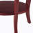 Red round side table with base-1333411621