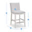Tabouret de comptoir 25 po Delrosario-651637480