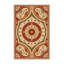 Tapis moelleux moelleux à imprimé bohémien brun et beige Prompton-1714148300