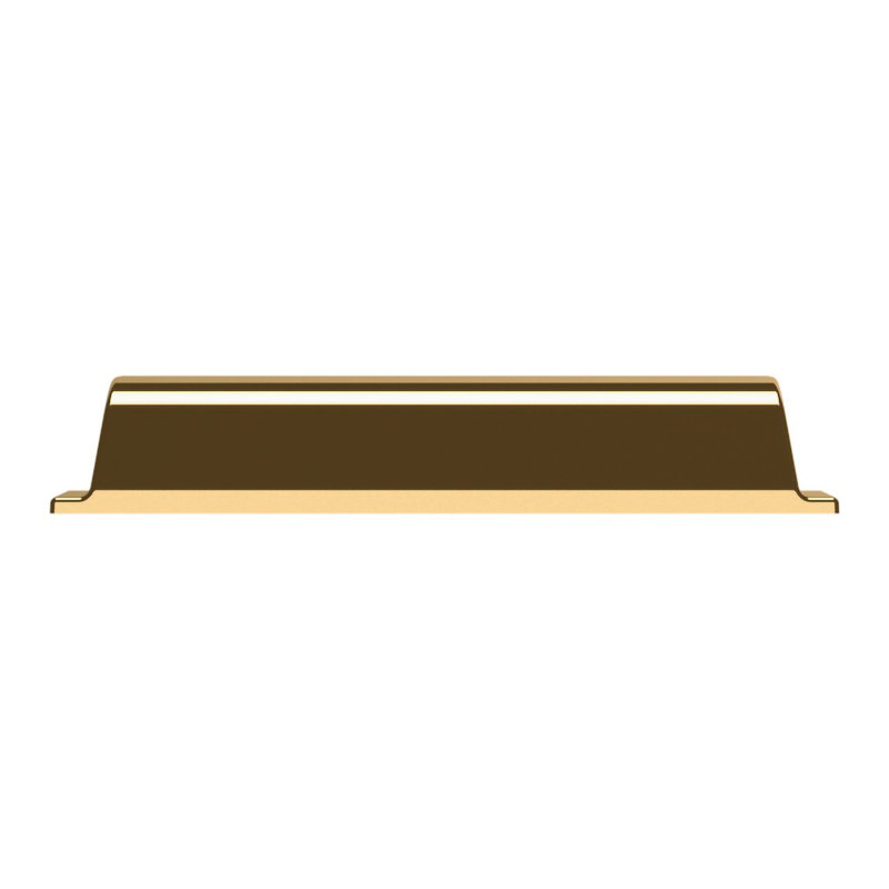 4422 Transitional Cup Pull, 6" CTC, Non-Lacquered Brass