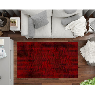 Adrihanna Geometric Area Rug