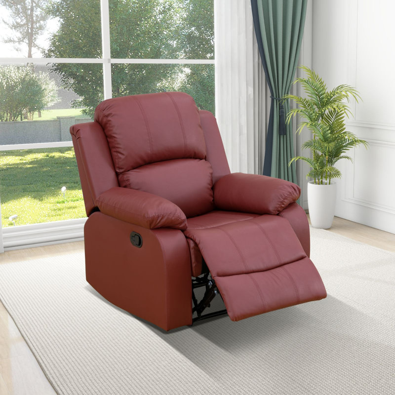 Fauteuil inclinable Ginger, Rouge