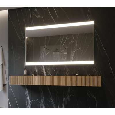 Miroir de salle de bain mural lumineux