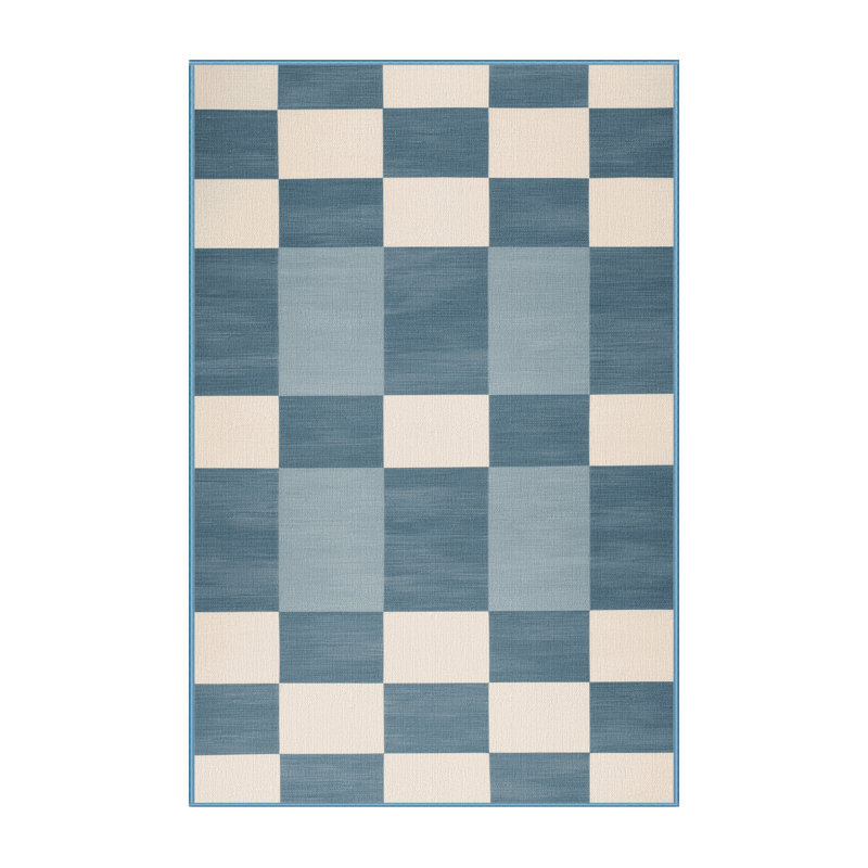 Machine Washable Botanical Area Rug, Rectangle 6' x 9'