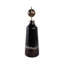 Sagebrook Home 20" Oscar Small Tiger's Eye Stone And Metal Bottle-1079794892