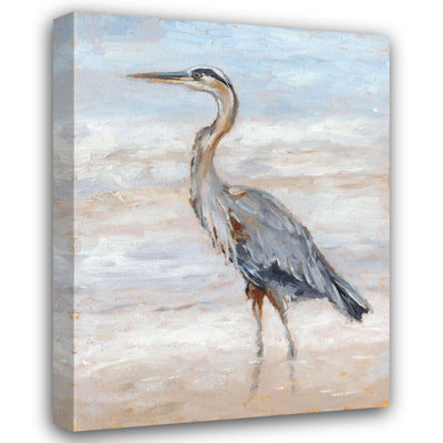 Dovecove Harper, Ethan Gallery Wrapped Canvas Art Titled: Beach Heron II