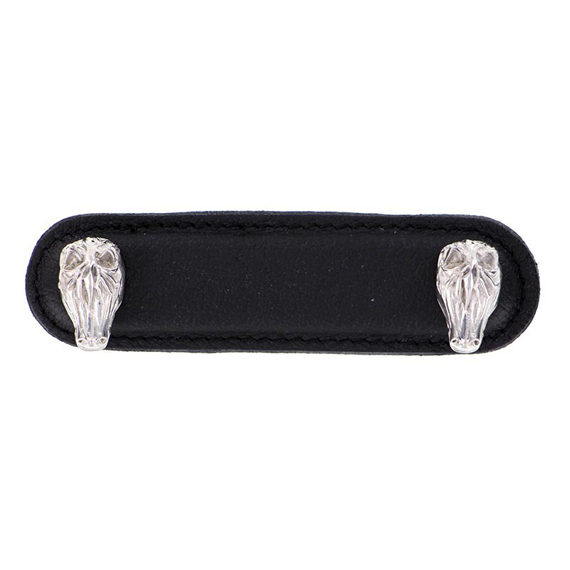 Equestre 3" Center to Center Bar Pull, Vintage Pewter, 3''