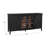 Camden 68" Two-Tone Black Oak Server