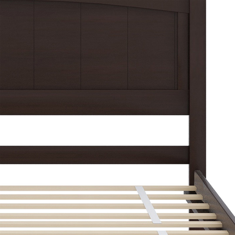 Saruf Platform Bed, Espresso
