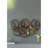 38.5X22x4.2" Seretha Gold Leaf Wall Décor