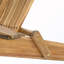 Chaise Adirondack d'extérieur pliable