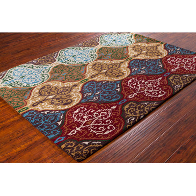 Plyler Wool Oriental Indoor Rug