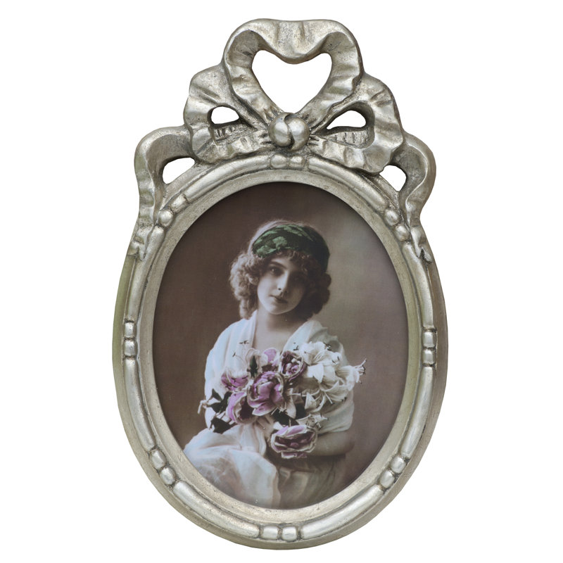 Chenault Embossed Picture Frame, Silver