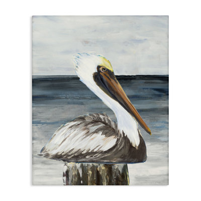 «Resting Beach Pelican» par Julie DeRice