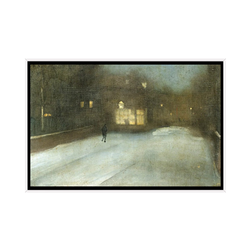 Print, 45.72 cm H x 66.04 cm W x 4.445 cm D, White