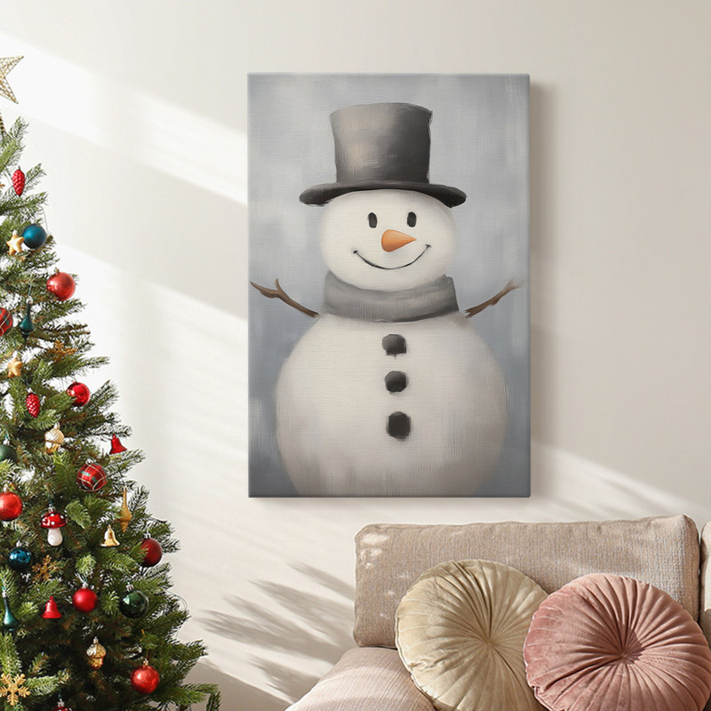 Art des Fêtes de Noël - Toile tendue avec châssis - Série 2-CCIX, H 18 po x l 12 po