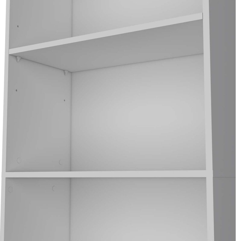 Solution de rangement élégante et fonctionnelle pour la maison ou le bureau, Noir