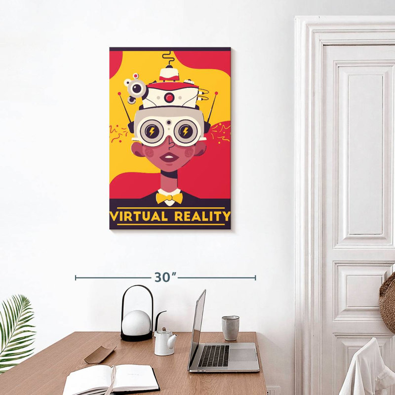 Virtual Reality Poster, 30" H x 20" W