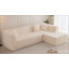 Canapé modulaire avec chaise longue 105,5 po Boneless-249349390