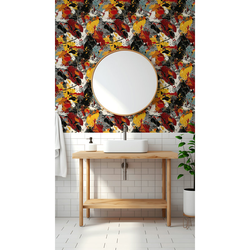 Dynamic Wallpaper Vibrant Abstract Wall Mural