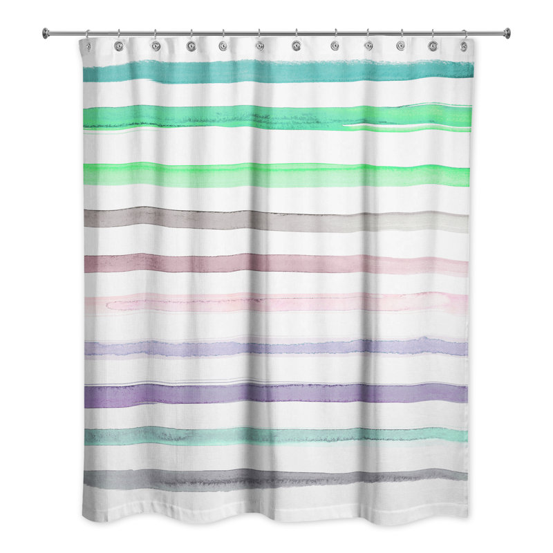 Rideau de douche Chanley, Vert