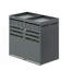Metal Double Bin Store