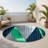 Quantum Orbit Indoor And Outdoor Area Rug-1326177257