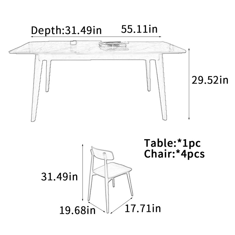 Salla, 29.52"H x 55.11"L x 31.49"W
