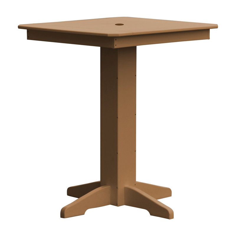 Table de bar Neville, Cèdre, l 44 po x L 44 po x H 42 po
