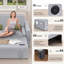 2 Seater Linen Sofa Bed-205830717