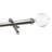 Caire Adjustable Single Curtain Pole-1186175625-1186175619