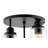 Ayva Glass Semi Flush Mount