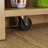 L-Shaped Makeup Table With Strong Storage And Foldable Tabletop