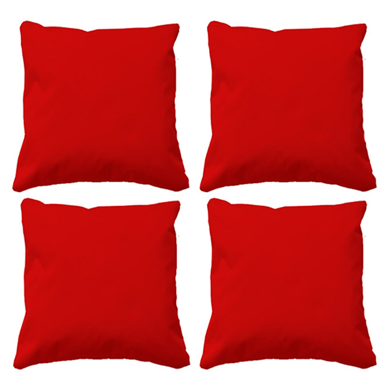 Garden Dining Chair Cushion, Red