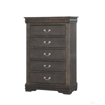 Commode gris foncé Philippe