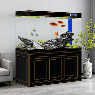Réservoir d'aquarium en verre léger et transparent