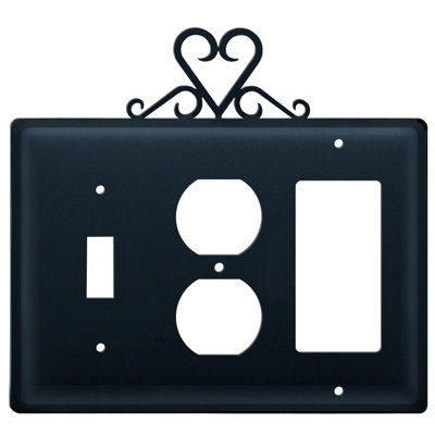 3 - Gang Standard Combination Wall Plate