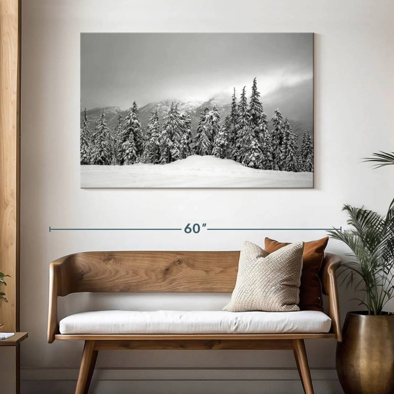Paysage d'hiver Alvord Whistle, H 32 po x l 48 po