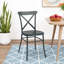 Chaise d'appoint en métal Aliha-7174276