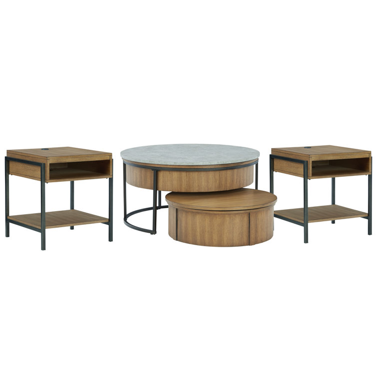 Ensemble de table d'appoint 4 pièces Fridley
