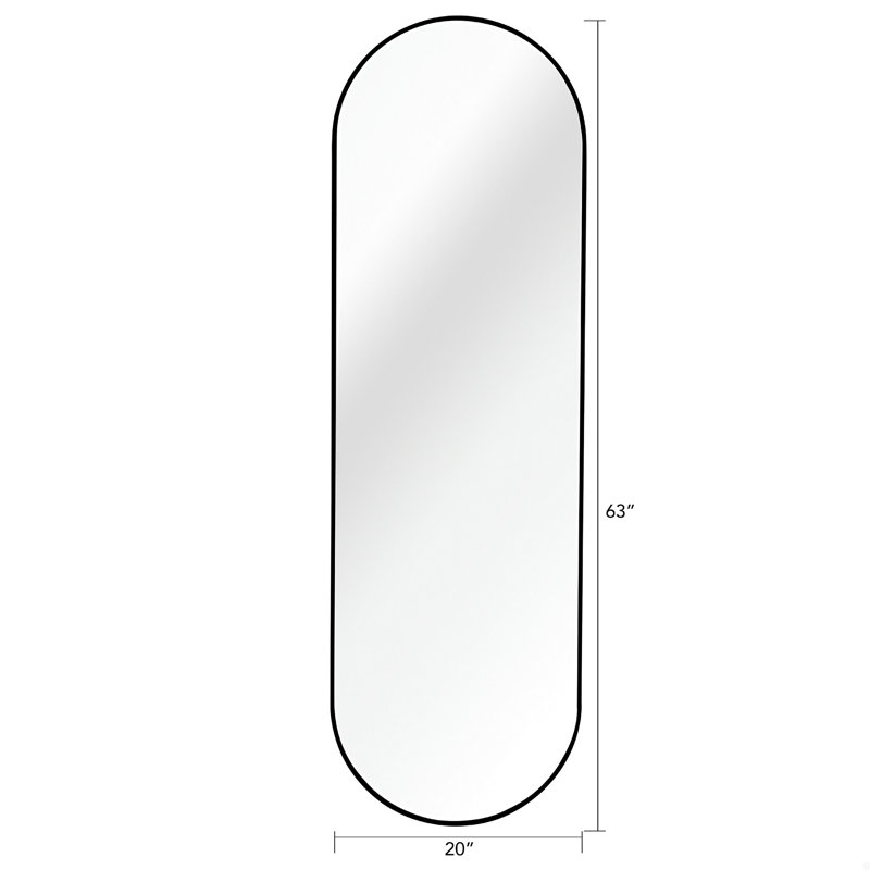 Miroir de salle de bain, Noir