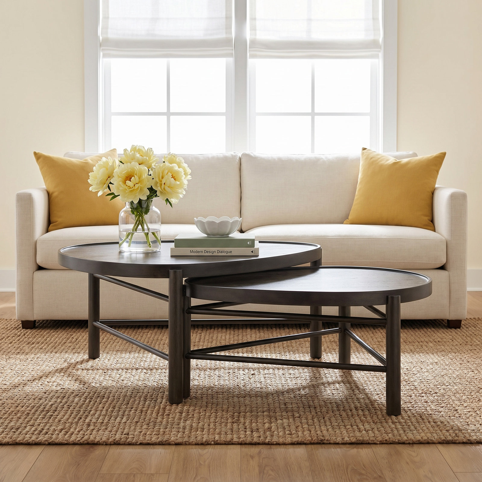 Cortia 37" Nesting Cocktail Table
