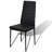 5/7 Piece Dining Set Glass Table Artificial Leather Chairs-1796216601