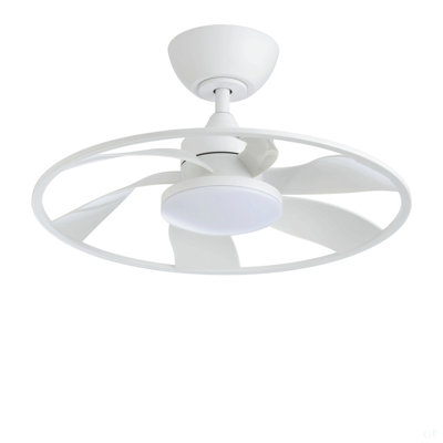 Light Pro 22 In. LED Indoor Matt Smart Ceiling Fan With DC Motor