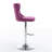 Swivel Velvet Barstools with Adjusatble Seat Height-1880070262-1880070283