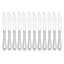 Mikasa Regent Bead 65-Piece Stainless Steel Flatware Set, Service for 12