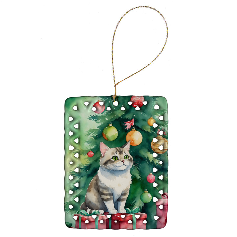 Ornement en porcelaine Li Hua, Li Hua Cat