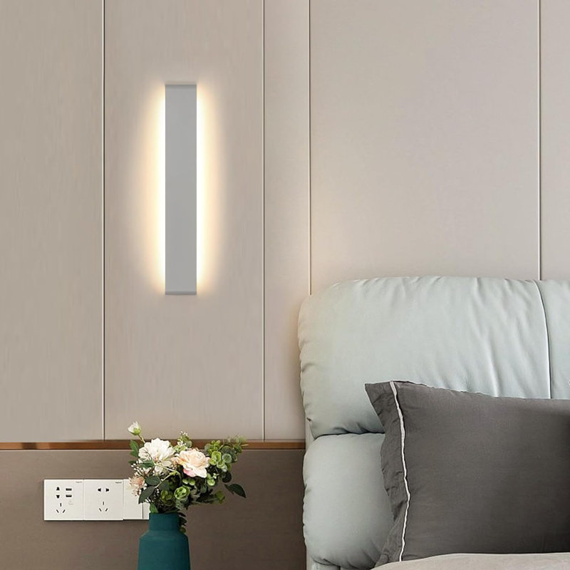 Camariah LED Flush Mounted Sconce, Satin