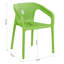 Isaias Stacking Patio Dining Armchair-37587096
