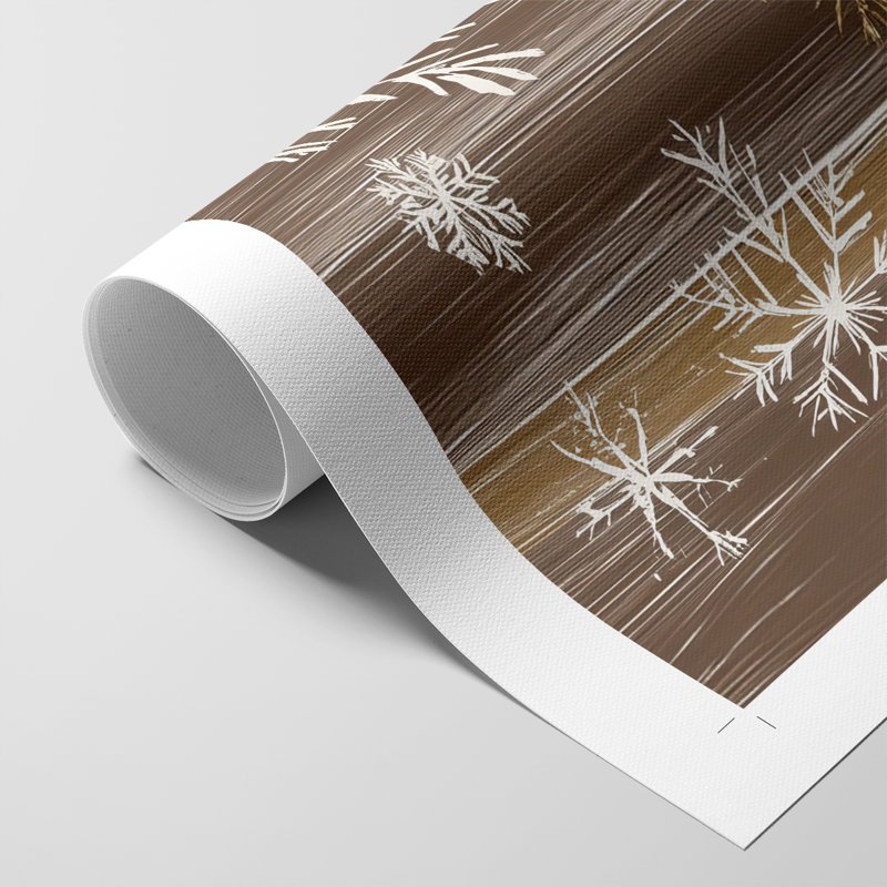 Art des Fêtes de Noël - impression sur toile seulement - non encadrée